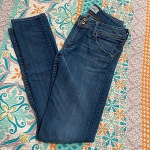 Hudson Collin midrise skinny jeans